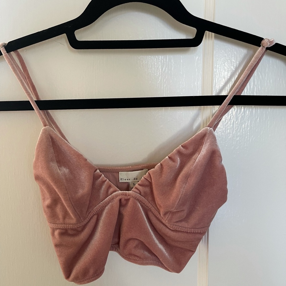 Fleur du Mal Cropped Tank